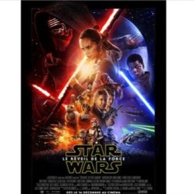 Affiche Star Wars 7 le retour de la force