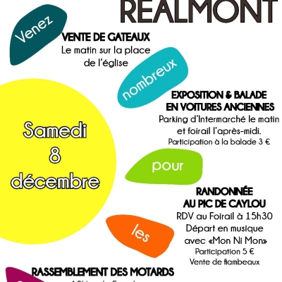 Réalmont. Rassemblement de voitures anciennes 